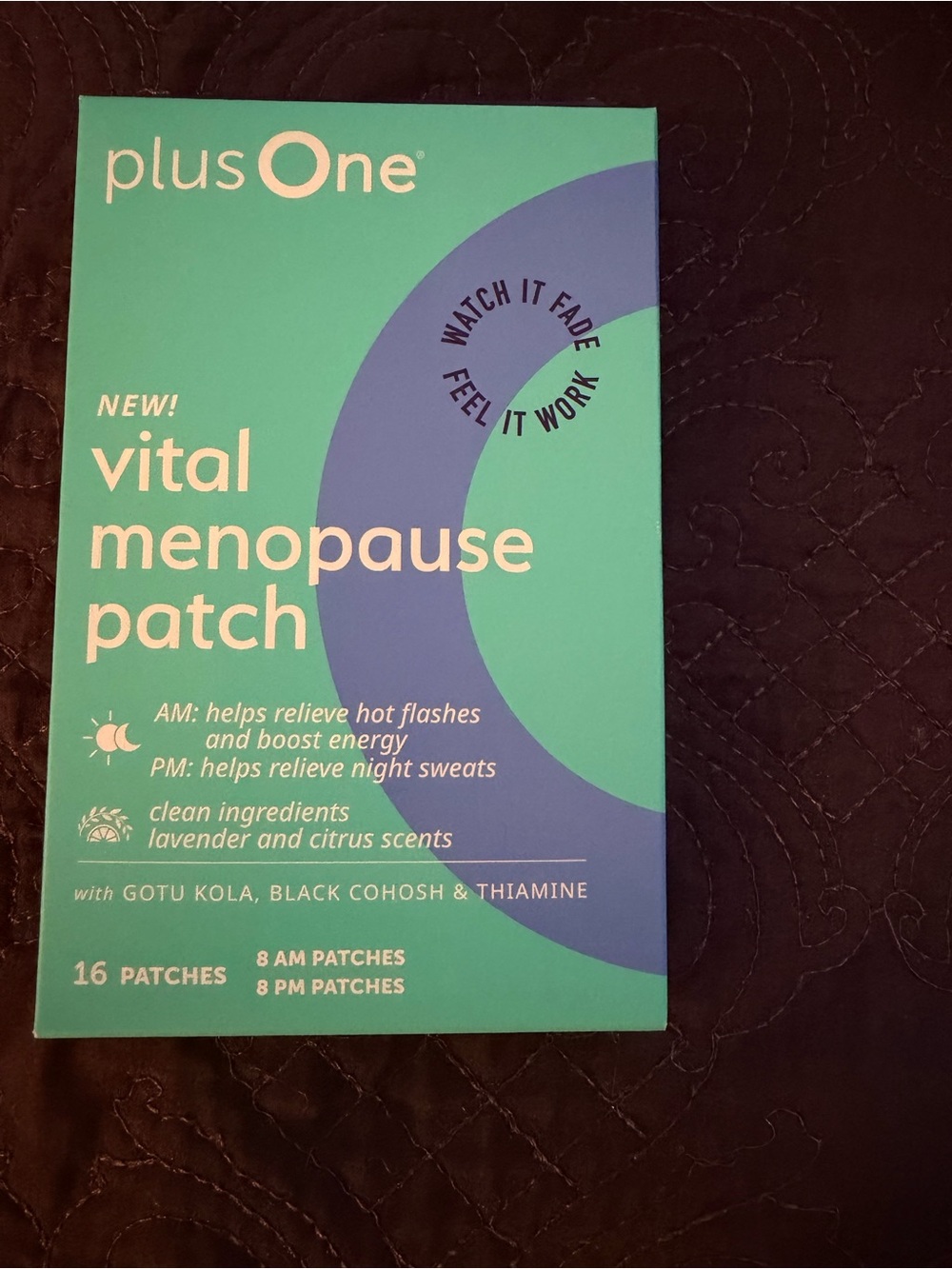 plusOne Vital Menopause Patch – Relief Patches